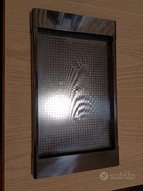 vassoio di acciaio inox