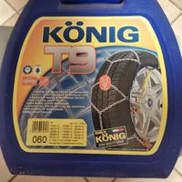 Catene da neve marca König T9 (stato 7.5/10)