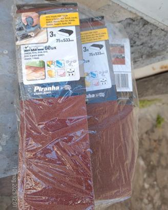 Nastri Abrasivi levigatrice a nastro 75 x 533 m