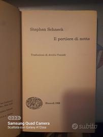 Il portiere di notte di Schneck. 1^ ed. italiana