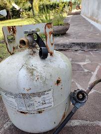 bombola gpl attacco americano con deviatore