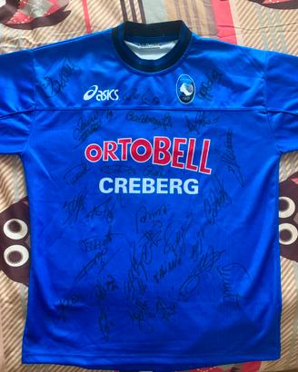 Maglia da allenamento Atalanta autografata