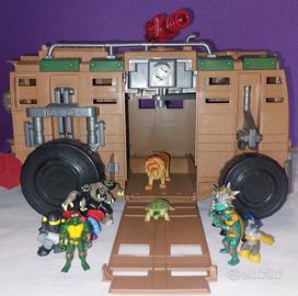 Playmobil camion Tartarughe Ninja + personaggi 