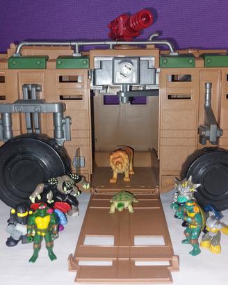 Playmobil camion Tartarughe Ninja + personaggi 