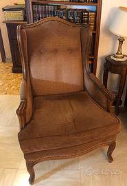 Poltrona Bergère stile Luigi XV