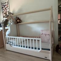 Lettino capanna montessori 70x140