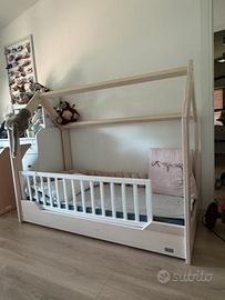 Lettino capanna montessori 70x140