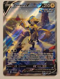 Carta Pokemon Zeraora V 166 Regno glaciale ita