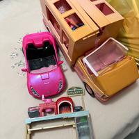 Camper e auto barbie