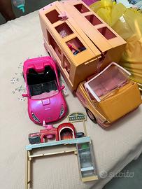 Camper e auto barbie