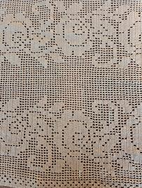 centrotavola uncinetto filet