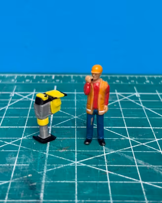 Vibrocostipatore per modellini 1:50