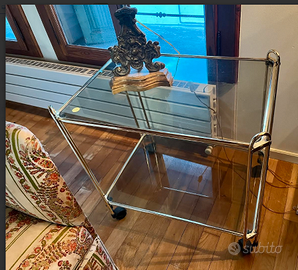 RARITA':CARRELLObar"CharlesHollisJONES"ottoneVETRO