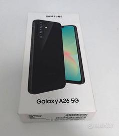 Samsung Galaxy A26 Black -  6gb / 128gb NUOVO!!