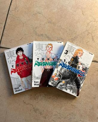Manga Tokyo Revengers, vol. 1-3 (ita)