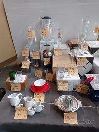 bicchieri piatti e accessori bar 