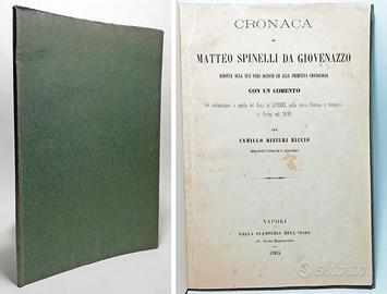 CRONACA DI MATTEO SPINELLI DA GIOVENAZZO 1865