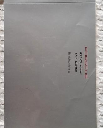 PORSCHE 993 Manuale uso manutenzione