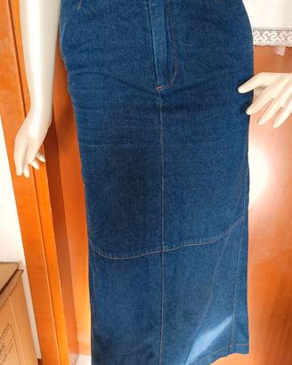 Gonna  Midi in Jeans Stefanel