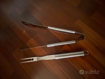 Pinza barbecue + Forchettone – Grandi, nuove