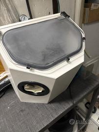 Sabbiatrice da banco per orafi o odontotecnici