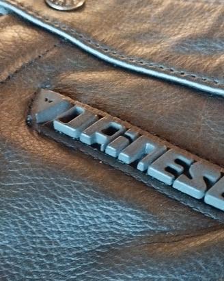 Dainese tuta moto pelle nera NUOVA