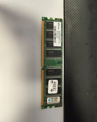 256MB RAM DDR PC2100U Elixir 266MHz CL2.5 Retrocom