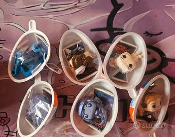 Set 6 mini Funko Pop kinder stranger things.