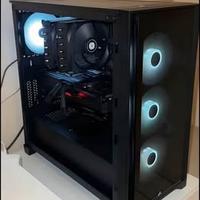 PC Corsair iCUE 4000X + Ryzen 7 3700x / RX Vega 56