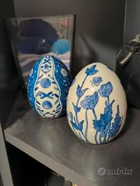 Uova in ceramica