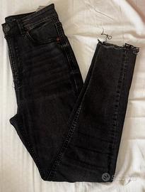 jeans stradivarius donna nero
