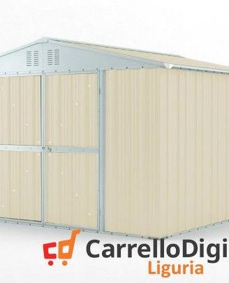 Box struttura lamiera Acciaio 327x307cm avorio