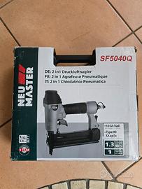 chiodatrice pneumatica 2 in 1