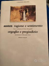 Libro " orgoglio e pregiudizio "