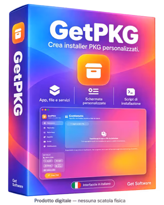 GetPKG per Mac – Crea Pacchetti Installazione PKG