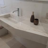 lavabo lavandino gres porcellanato laminam