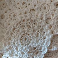 COPRILETTO lavorazione UNCINETTO di cotone