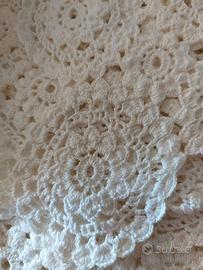 COPRILETTO lavorazione UNCINETTO di cotone