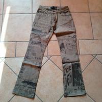 70€ pantaloni Roberto Cavalli taglia 42. Agordo 