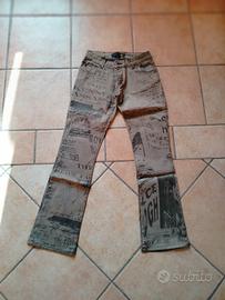 70€ pantaloni Roberto Cavalli taglia 42. Agordo 