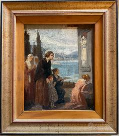 GIOVANNI BEVILAQUA 1871-1968 BOZZETTO PER AFFRESCO