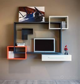 COMPOSIZIONE LIVING AZIENDA MORETTI COMPACT