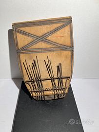 Strumento africano raro antico Kalimba