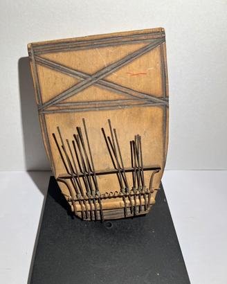 Strumento musicale africano raro antico Kalimba