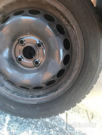 4 gomme estive + cerchi usate poco