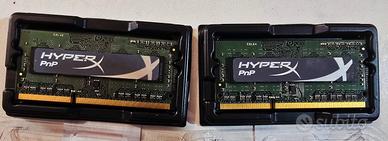 RAM Kingston Hyper DDR3 8GB (2x4GB) SODIMM CL9