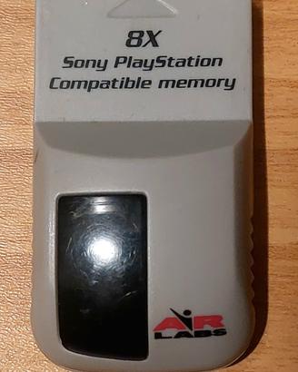 Memory card 8x per playstation