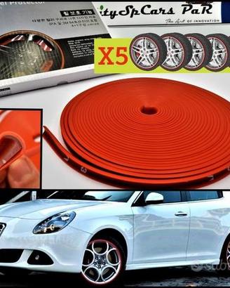 Anello Protezione Cerchi in lega Alfa Romeo Rosso