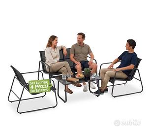 [NUOVO] Set salotto moderno da esterno