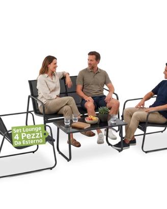 [NUOVO] Set salotto moderno da esterno
